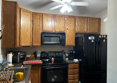 Before & After Kitchen Cabinet Painting in Gwynn Oak, MD (1)